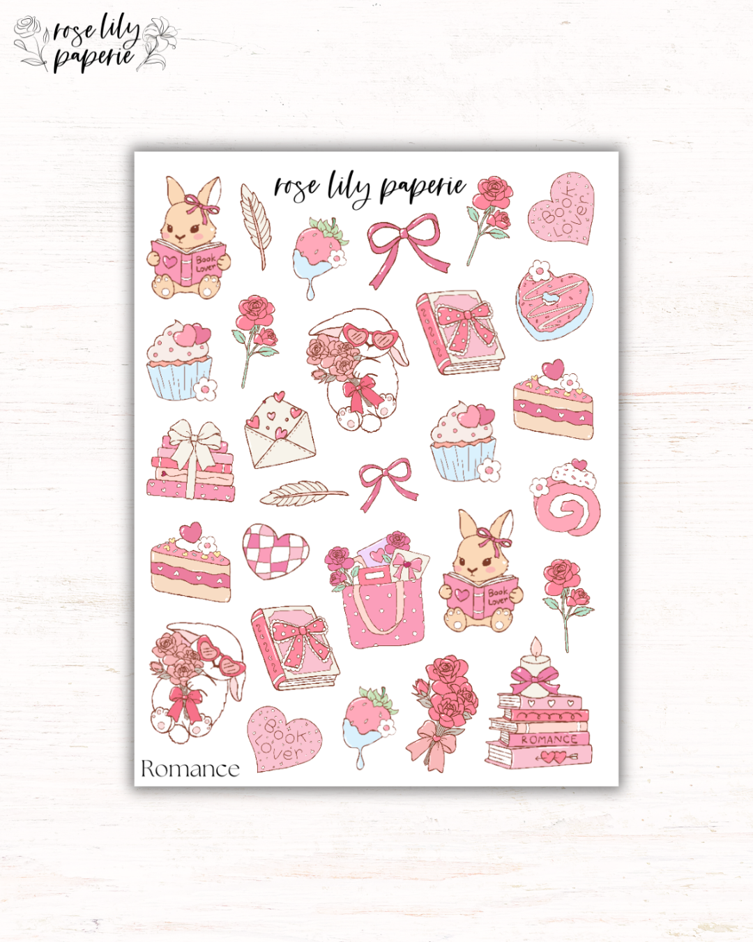 Romance Sticker Sheet