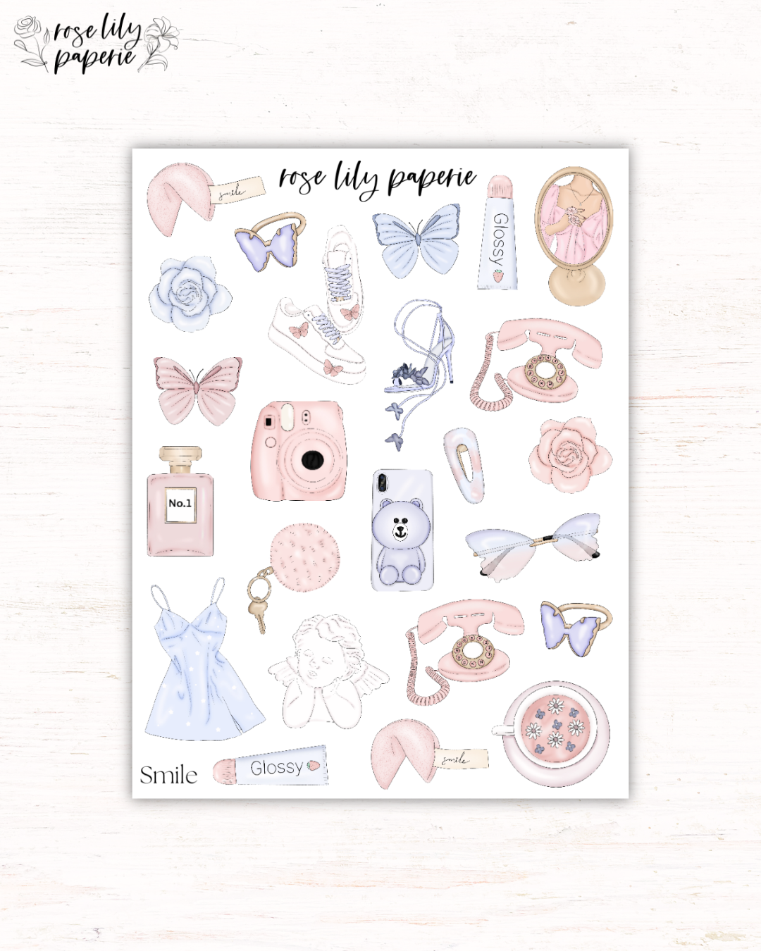 Smile Sticker Sheet