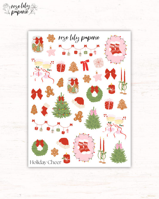 Holiday Cheer Sticker Sheet