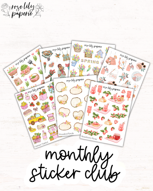 February 2026 Sticker Club Catchup