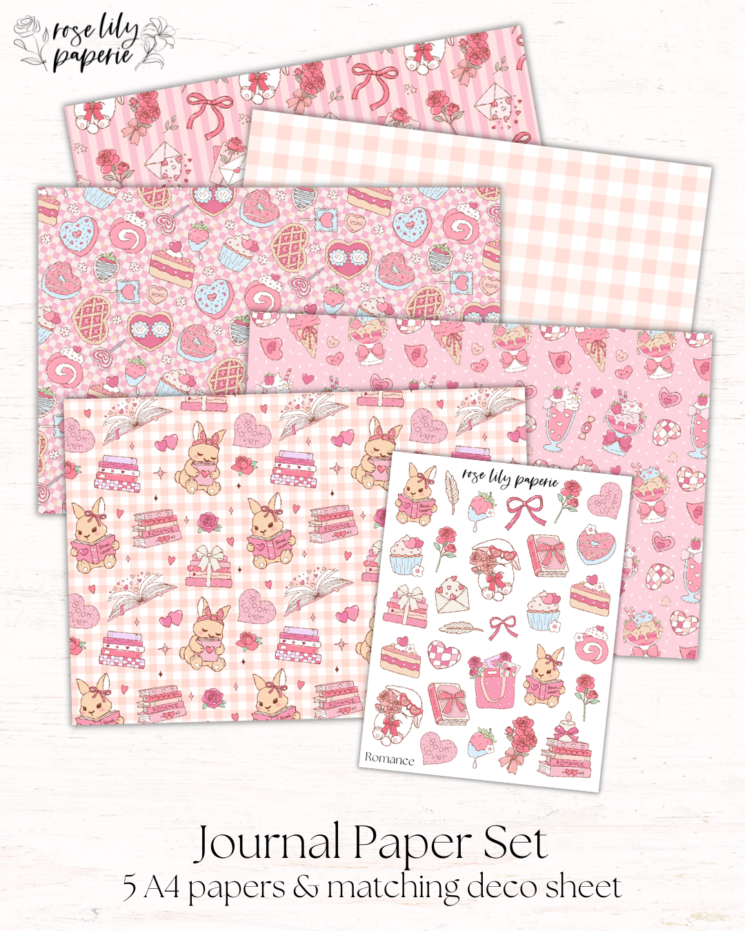 Romance Journal Set