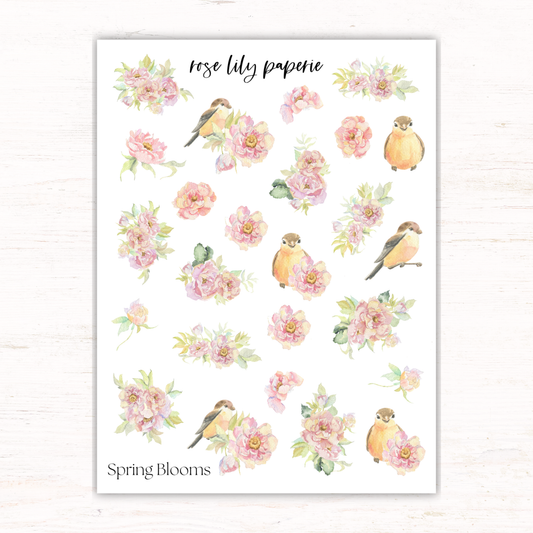 Spring Blooms Sticker Sheet