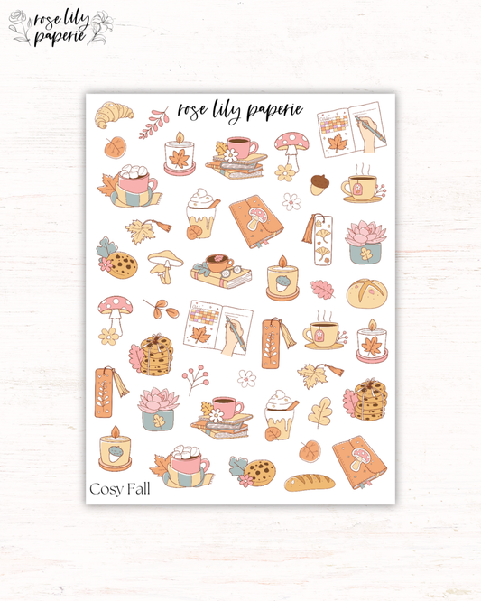 Cosy Fall Sticker Sheet
