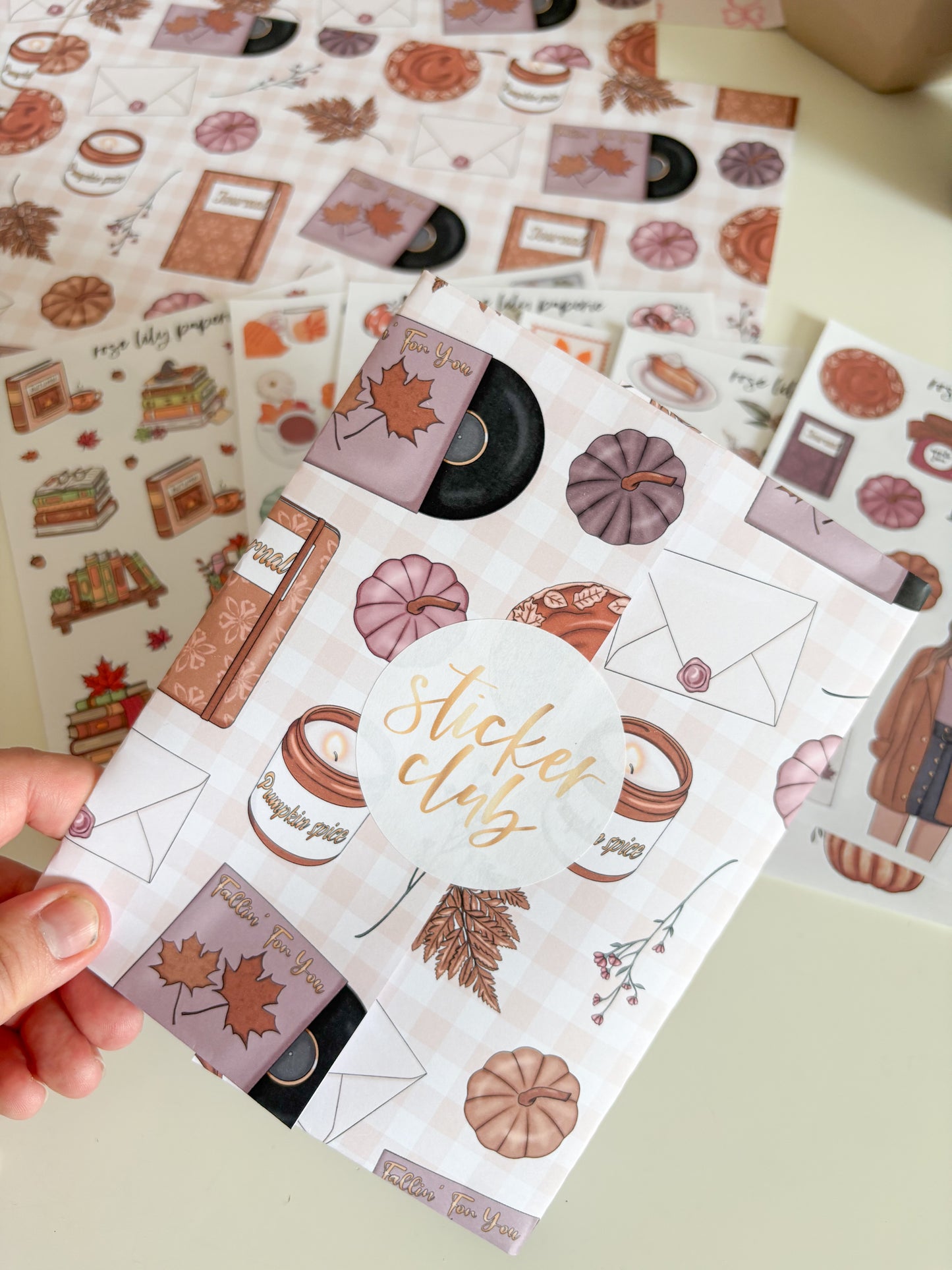 August 2026 Sticker Club Catchup
